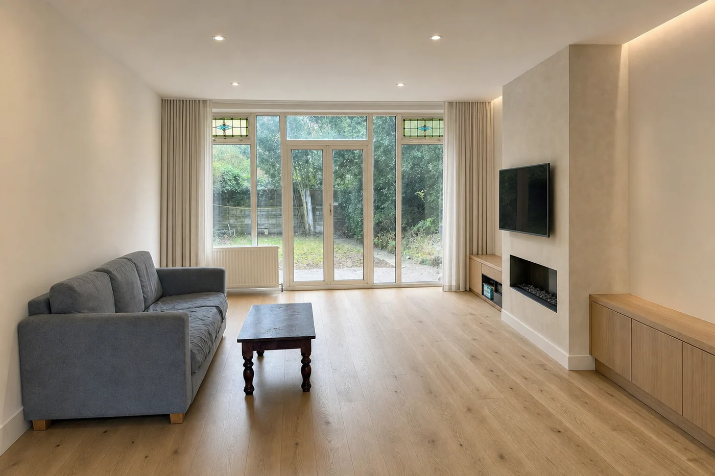 Opening Up a Park Slope Living Room